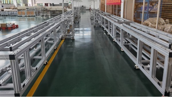 再獲信任！100100重型鋁型材打造高效“流水線”